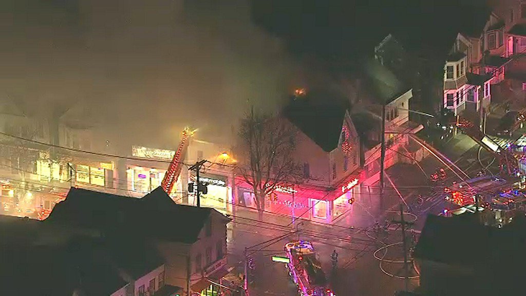 Families left homeless after fire tears through Paterson buildings    
