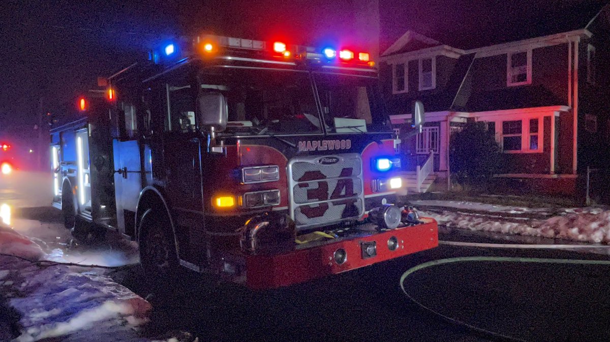 Maplewood W/F 31 Wellesley St FD was standing by for PSEG at a Primary Wire down and burning in street. Electric back feed into a 2.5 Story Wood Frame and started a fire in the wall in the 2nd floor side A. The Box was Filled Out - Keith Addie the I/C. 2 lines stretched. Fire KD