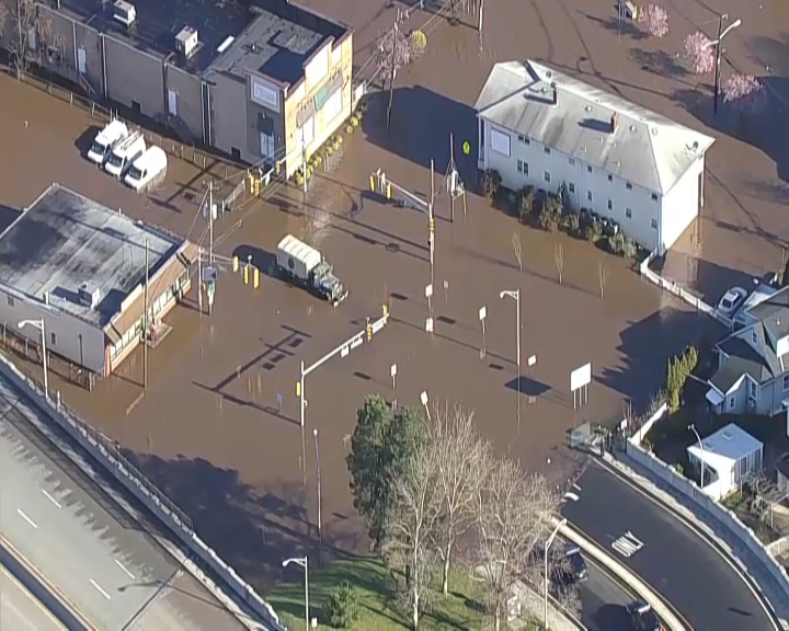 Bergen County, NJ hit hard with torrential rain last night . leading to some significant flooding this morning in Lodi, New Milford and Oradell