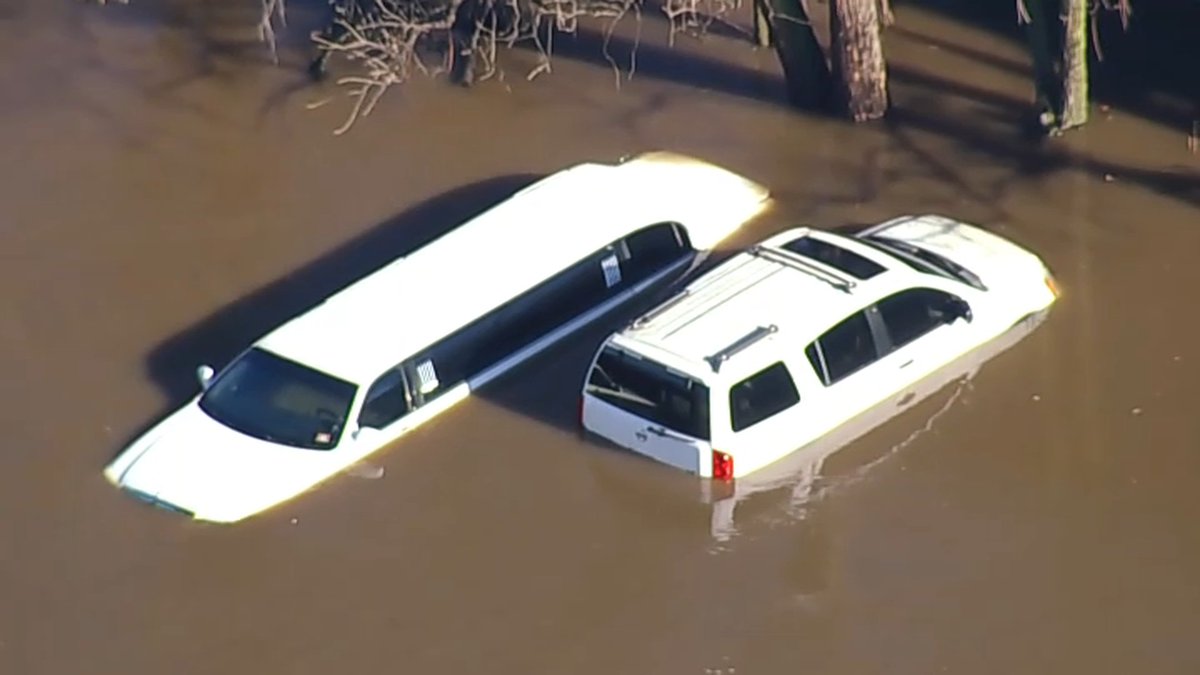 NJ communities are still drying out this morning after a punishing 24 hours of rain