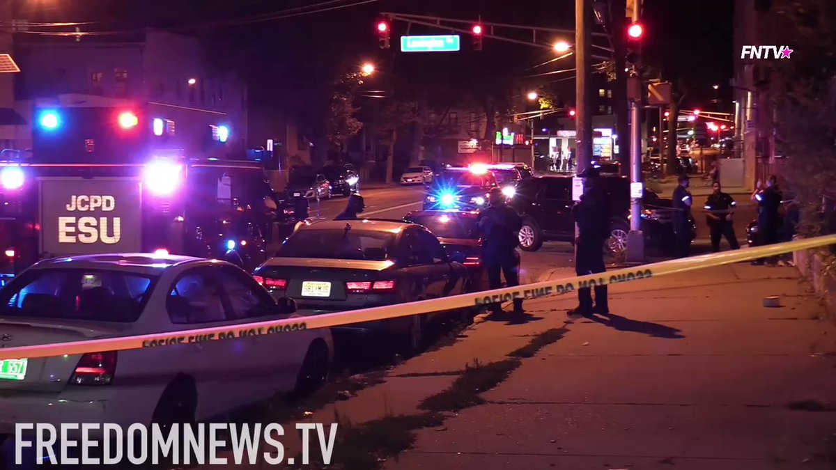 Around midnight Jersey City PD responded to a shooting near Claremont Ave for call of two people shot. The injury report wasn't immediately known. A short time later a separate fatal double shooting occurred nearby.