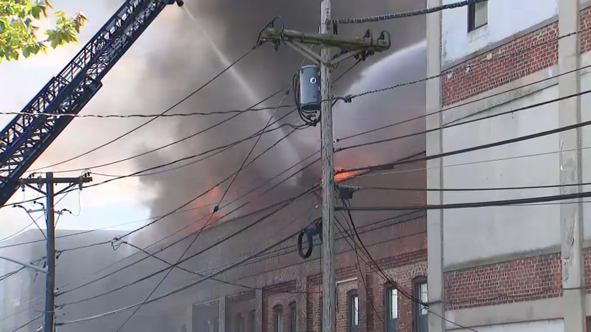 Belleville NJ Warehouse Fire as of 10 PM EST The multi-alarm (9-10 ) the blaze continues to burn and firefighters are still on scene dealing with water supply challenges and monitoring for spread via embers.