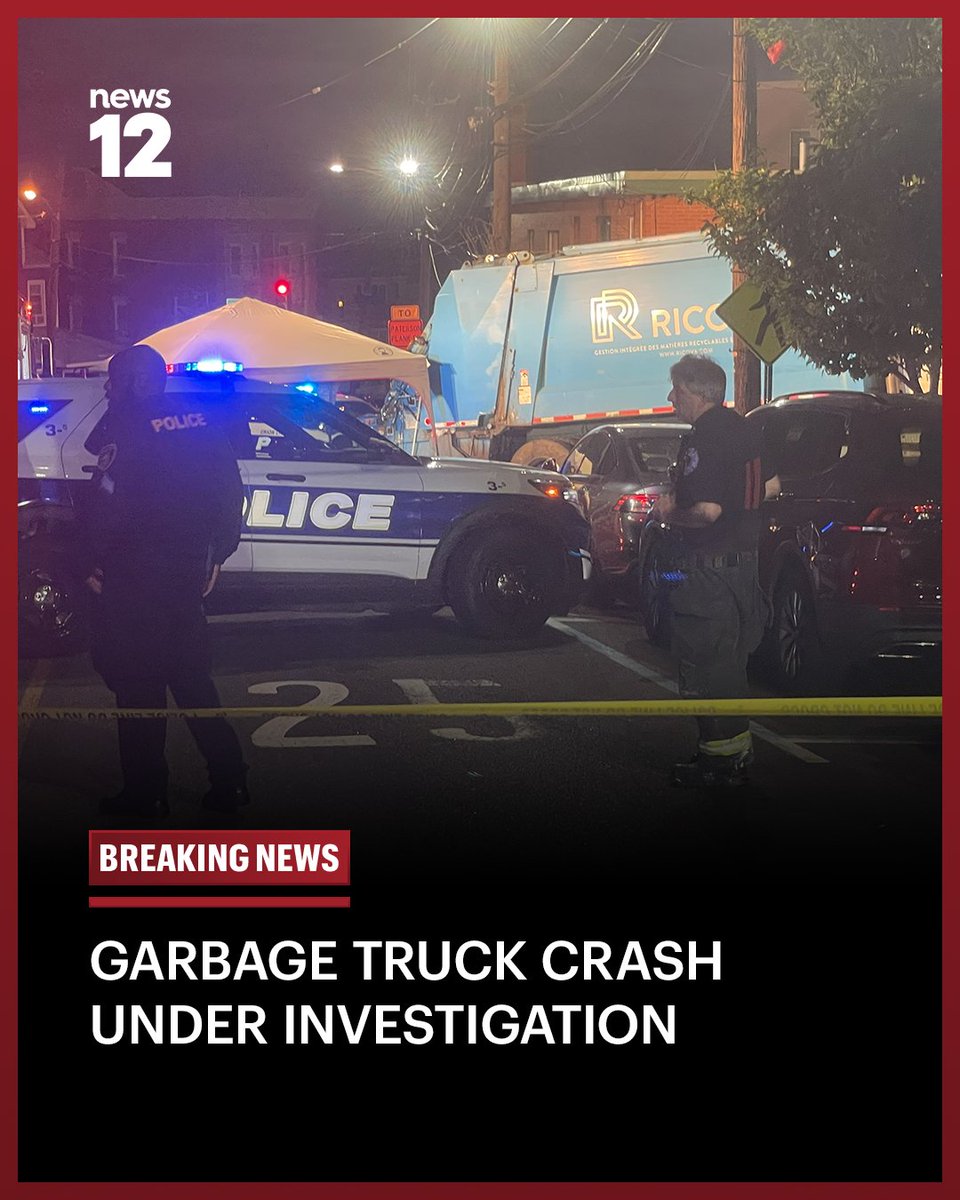 Scene in UnionCity observed what appeared to be a body covered by a sheet underneath a garbage truck.